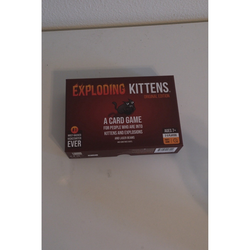 Exploding Kittens Exploding Kittens Original Edition Card Game COMPLETE - Picture 4 of 4